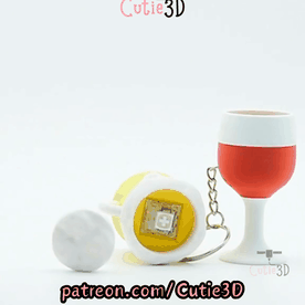 Cutie3D-Beer and Wine Cheers Set of Keycap Clicker Keychains_11.gif