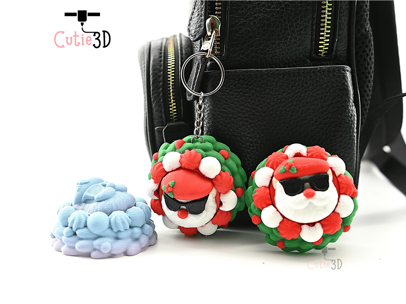 Cutie3D-Christmas Cool Santa Keycap Fidget Clicker Keychain_05.png