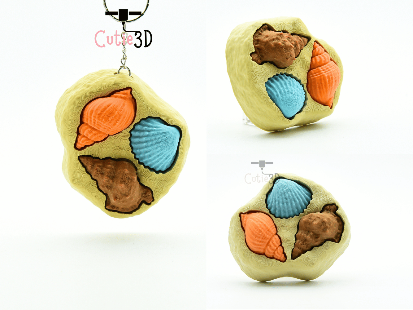 Cutie3D-Seashell Collection Fidget Clicker Keychain_02.png