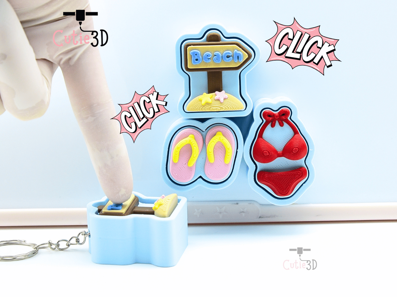 Cutie3D-Summer Beach Vibes Set of Clicker Keychains_01.png