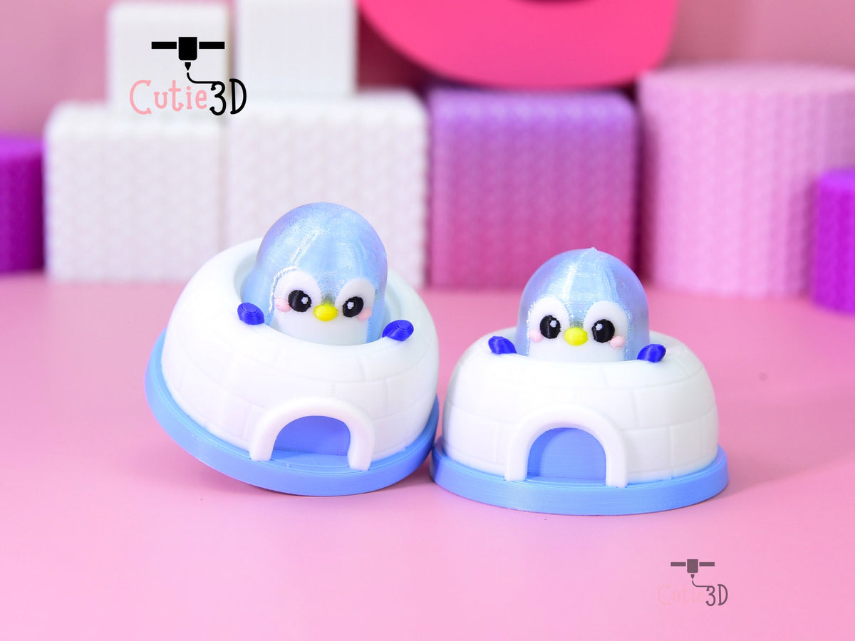 Cutie3D-Igloo Buddy Penguin Fidget Led Clicker Keychain_04.jpg
