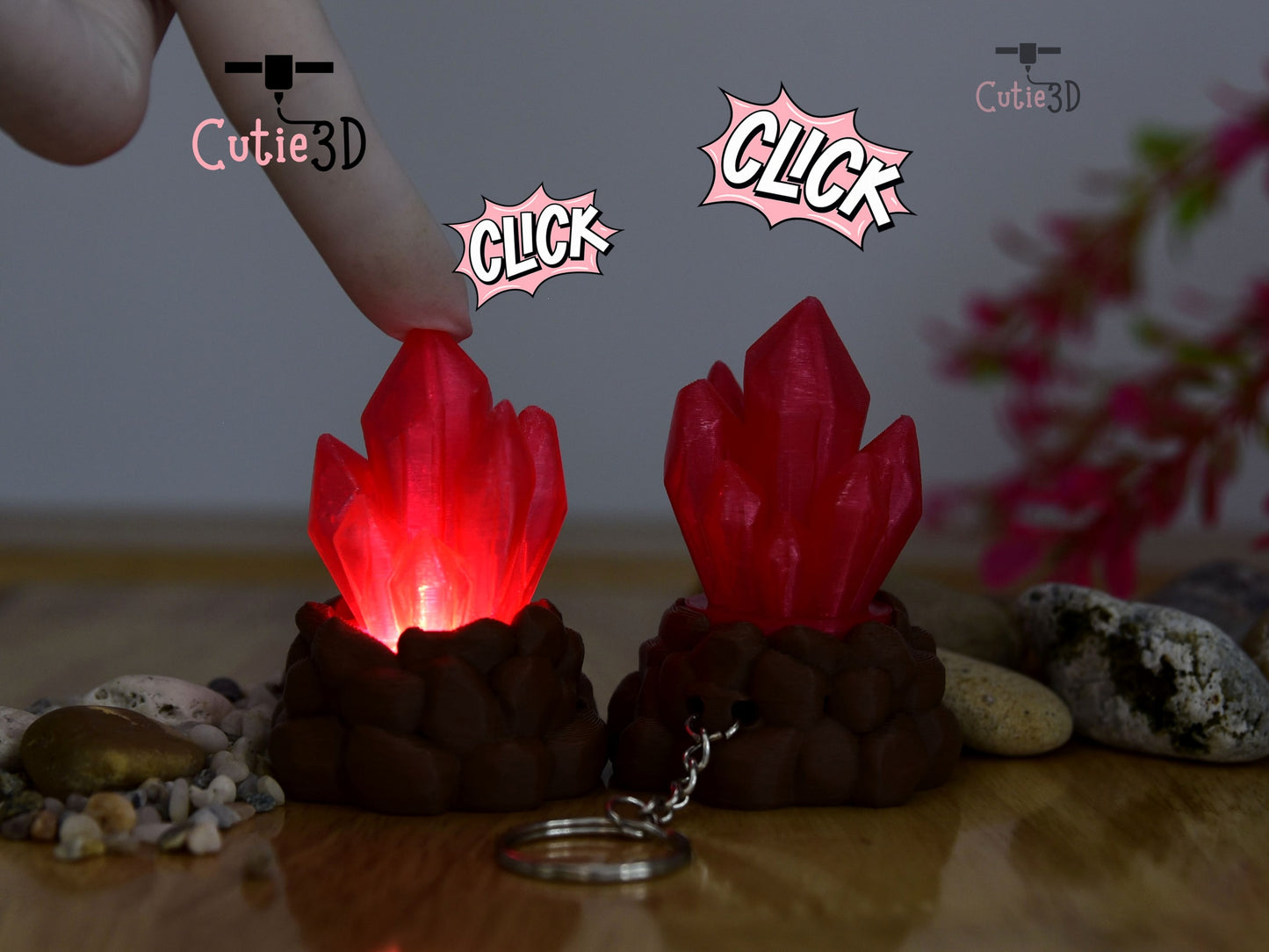 Cutie3D-Crystal Cluster Fidget Led-Clicker Keychain_01.jpg