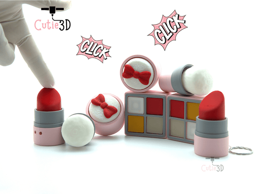 Cutie3D-Kawaii Makeup Accessories Set of Clicker Keychains_01.png