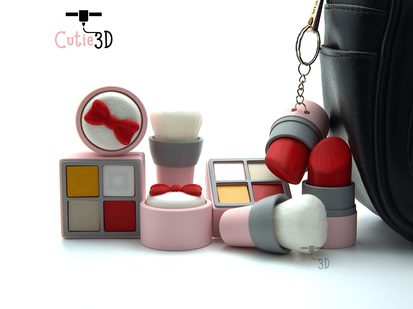 Cutie3D-Kawaii Makeup Accessories Set of Clicker Keychains_06.png