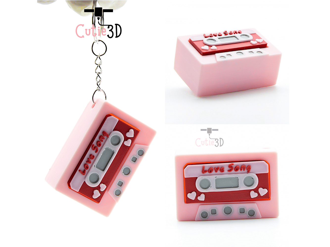 Cutie3D-Valentine Love Song Tape Keycap Fidget Clicker Keychain_02.png